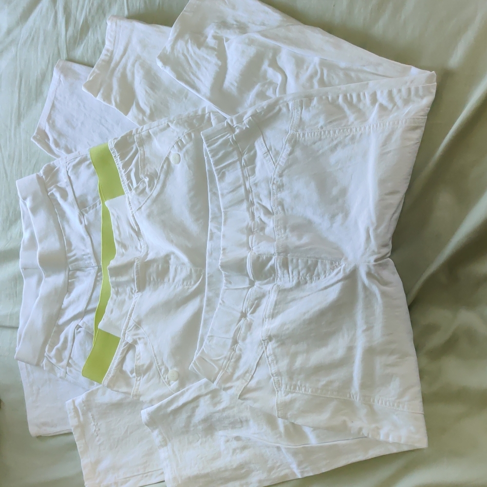 SET: 3 WHITE PANTS